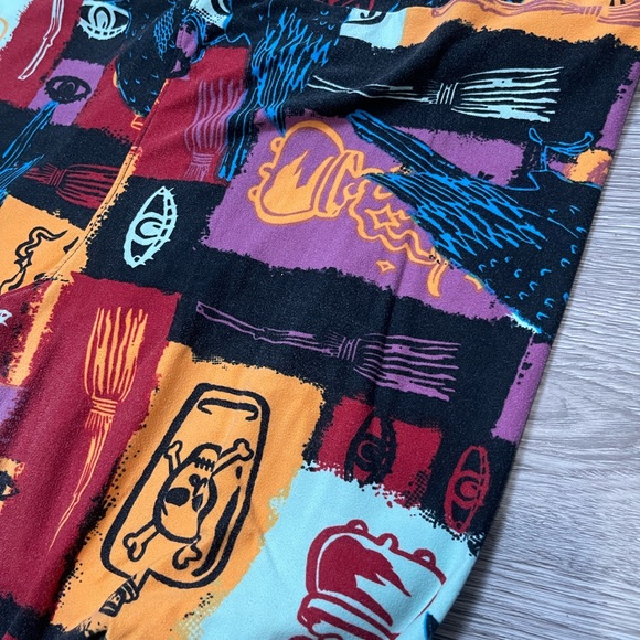 Womens Lularoe Halloween Leggings Set of 2 Size Tall & Curvy - Picture 2 of 4